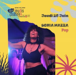 Sonia Mazza le 25 juin 2026 aux jeudis du Château de La Sarraz 